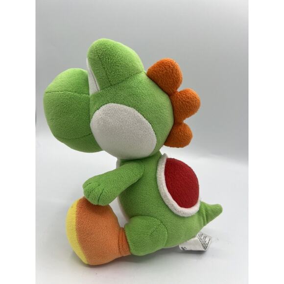 Super Mario Bros. Yoshi Plush Nintendo Green Dinosaur 8in - Picture 4 of 9